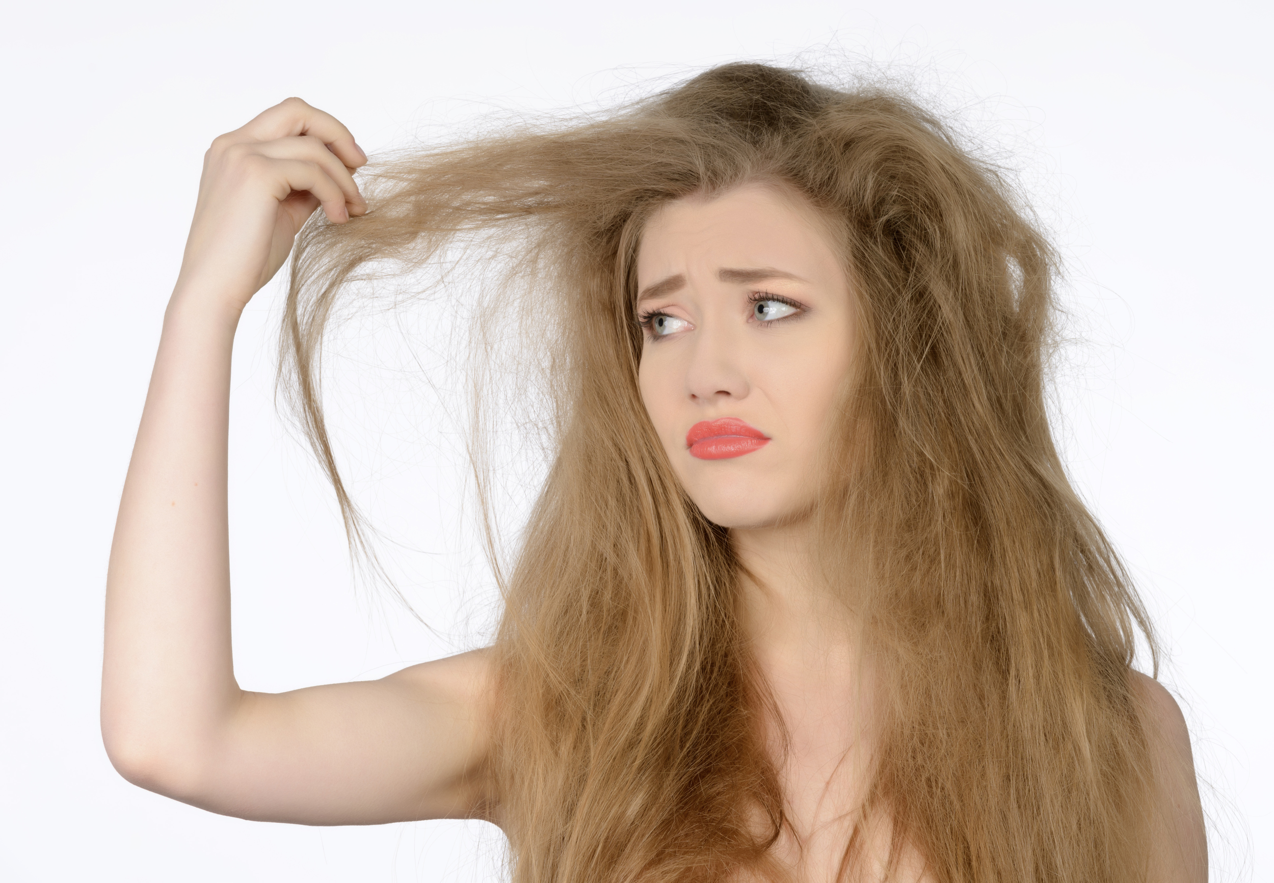 fuzzy hair4 - راه هایی برای خلاص شدن از موهای وز