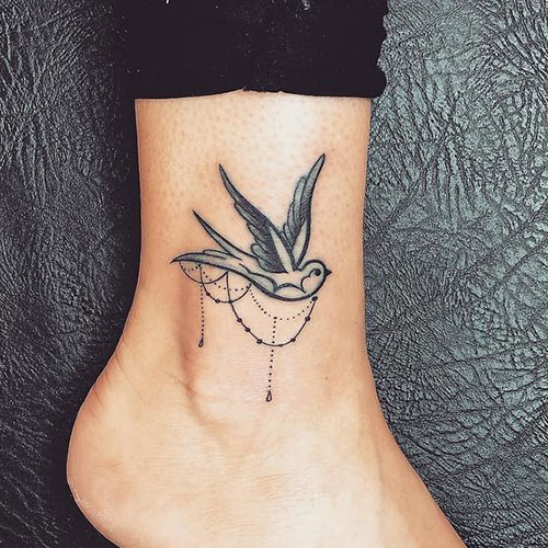 Ankle Tattoos For Women - مجموعه ای از زیباترین تتوها