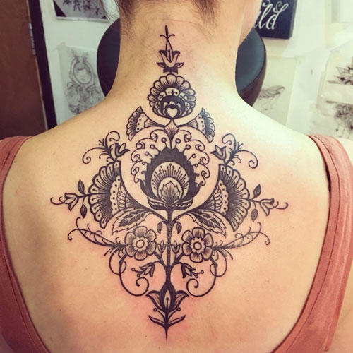 Back Tattoos For Women - مجموعه ای از زیباترین تتوها