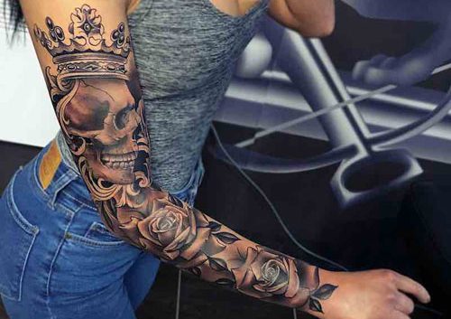 Badass Womens Tattoos e1614114526796 - مجموعه ای از زیباترین تتوها