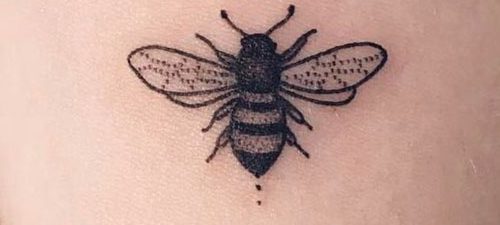 Bumblebee Tattoos e1614183889243 - مجموعه ای از زیباترین تتوها