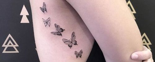 Butterfly Tattoos For Girls e1614183846150 - مجموعه ای از زیباترین تتوها
