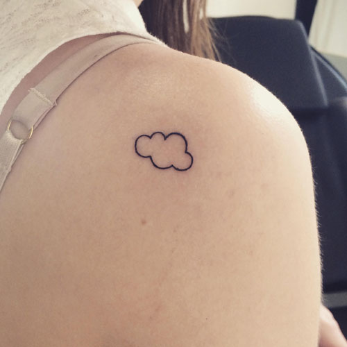 Cloud Tattoos For Women - مجموعه ای از زیباترین تتوها