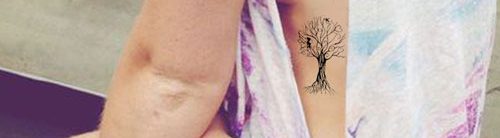 Cute Tree Tattoos For Girls e1614184368198 - مجموعه ای از زیباترین تتوها