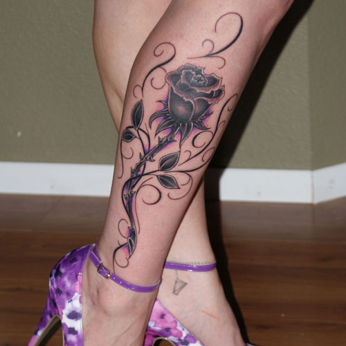 Leg Tattoo Ideas For Women - مجموعه ای از زیباترین تتوها