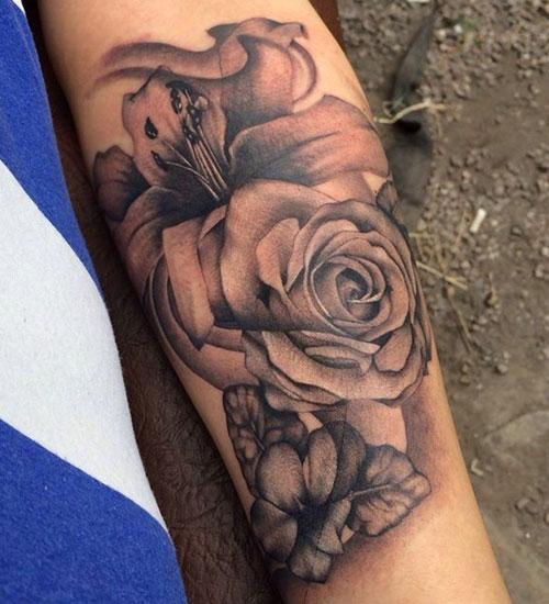 Rose Tattoos For Women - مجموعه ای از زیباترین تتوها