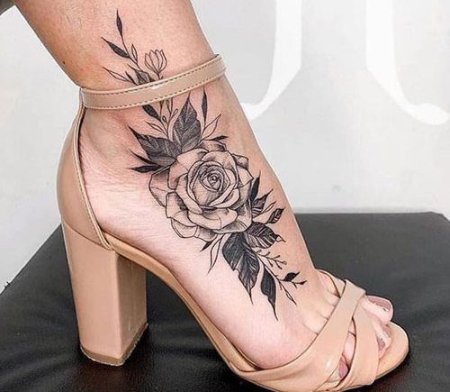 Sexy Rose Tattoo Ideas For Women e1614184195535 - مجموعه ای از زیباترین تتوها