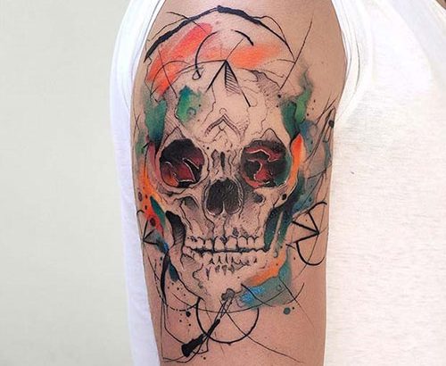 Skull Tattoos For Women e1614183593962 - مجموعه ای از زیباترین تتوها