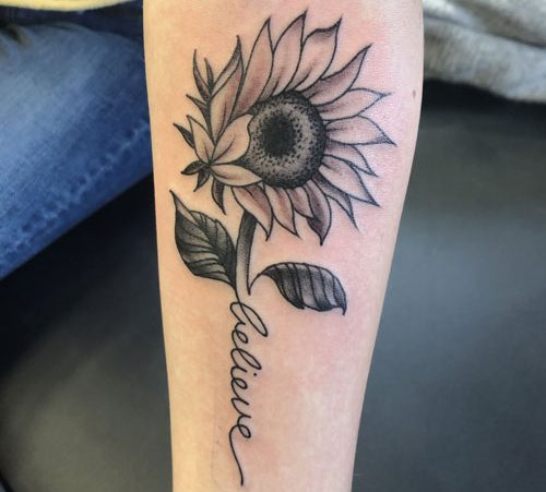 Sunflower Tattoos e1614183940502 - مجموعه ای از زیباترین تتوها