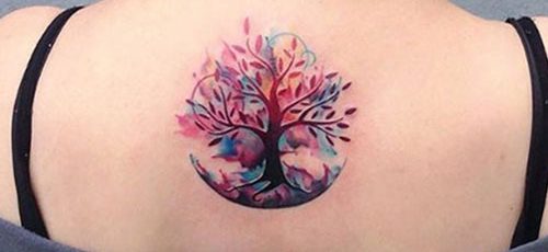 Tree Tattoos For Women e1614184349612 - مجموعه ای از زیباترین تتوها